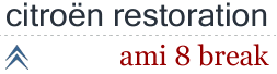 Citroen Restoration - Ami 8 Break